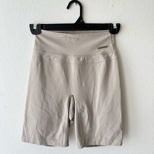 Whitney Simmons x Gymshark Beige Biker Shorts Size S High Waist – Gently Used